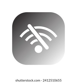 diseño de la ilustración de la ilustración de la plantilla de la señal y el icono wifi