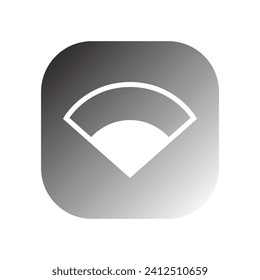 Logo-Design der Vektorgrafik-Vorlage für Signal und WiFi-Symbol