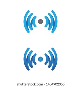 signal wi-fi illustration design template