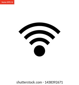 SIGNAL, WIFI VECTOR ICON DESIGN TEMPLATE