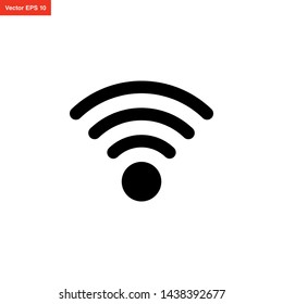 SIGNAL, WIFI VECTOR ICON DESIGN TEMPLATE