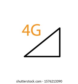 Signal wireless icon design template