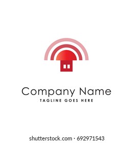 signal wireless logo template