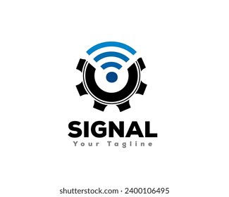 Symbol für das Symbol für das Symbol für das drahtlose System - Vorlage zur Inspiration