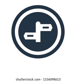 Signaling icon vector isolated on white background, Signaling transparent sign , symbols or elements in filled style