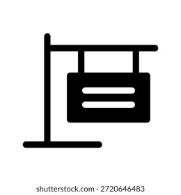 Ilustração de design de símbolo de vetor de ícone de sinalização