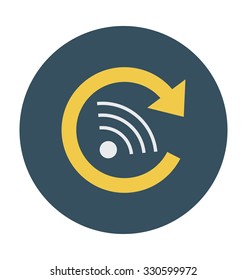 
Signals Colored Vector Illustration
