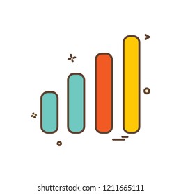 Signals icon design vector