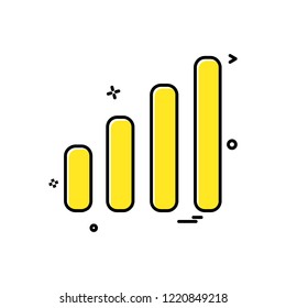 Signals icon design vector