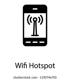 Signals inside mobile network 