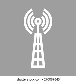 Signals, Telecom, Tower, Technology Icon Vector Image. Can Also Be Used For Communication, Connection, Technology. Suitable For Web Apps, Mobile Apps And Print Media.