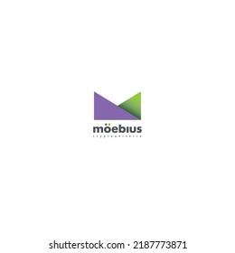 Möbius Signature Block, Möbius Strip, Letter M Stylization