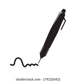 Signature, contract icon. vector graphics designs 