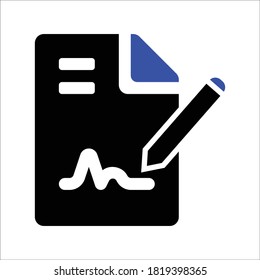 Vektorsymbol für Signaturdatei