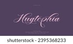 signature Font Calligraphy Logotype Script Brush Font Type Font lettering handwritten
