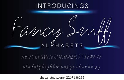 Signature Font Calligraphy Logotype Script Brush Font Type Font lettering handwritten