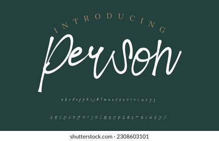 Signature Font Calligraphy Logotype Script Brush Font Type Font lettering handwritten