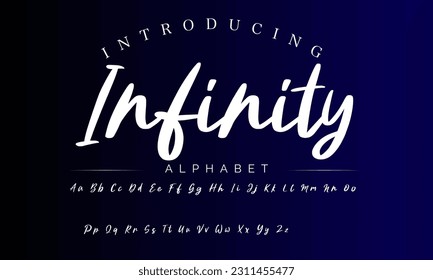 Signature Font Calligraphy Logotype Script Brush Font Type Font lettering handwritten