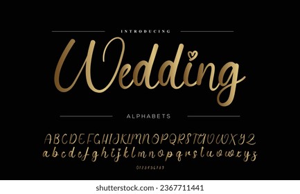 Caligrafía de tipo de letra de firma Guión de logotipo Pincel Tipo de letra Letra letra letra manuscrita