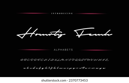 Signature Font Calligraphy Logotype Script Brush Font Type Font lettering handwritten
