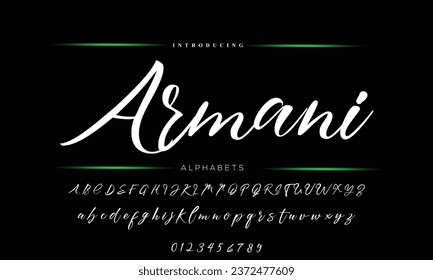 Signature Font Calligraphy Logotype Script Font Type Font lettering handwritten