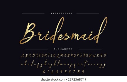 Signature Font Calligraphy Logotype Script Brush Font Type Font lettering handwritten