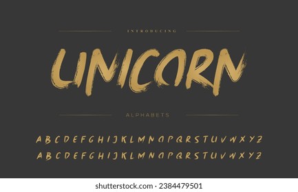 caligrafía de tipo de letra de firma Guión de logotipo Pincel Tipo de letra Tipo de letra Letra letra manuscrita