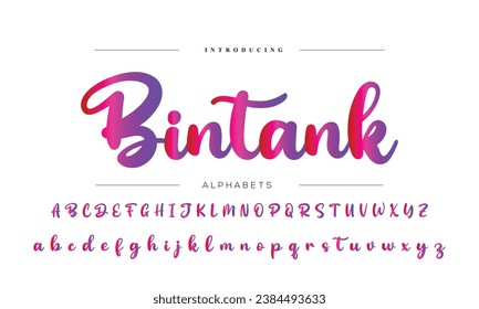 Signature Font Calligraphy Logotype Script Brush Font Type Font lettering handwritten