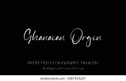 Signature Font Calligraphy Logotype Script Brush Font Type Font lettering handwritten