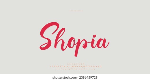 signature Font Calligraphy Logotype Script Brush Font Type Font lettering handwritten

