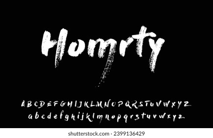 caligrafía de tipo de letra de firma Guión de logotipo Pincel Tipo de letra Tipo de letra Letra letra manuscrita