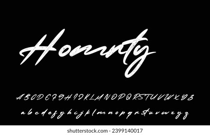 Signature Font Calligraphy Logotype Script Brush Font Type Font lettering handwritten
