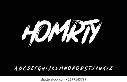 caligrafía de tipo de letra de firma Guión de logotipo Pincel Tipo de letra Tipo de letra Letra letra manuscrita