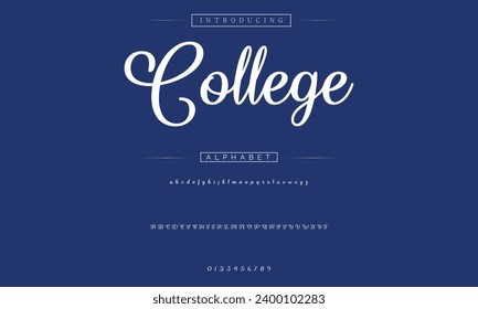 signature Font Calligraphy Logotype Script Brush Font Type Font lettering handwritten