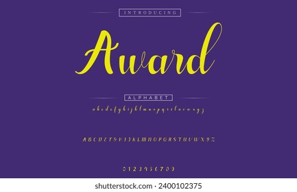 signature Font Calligraphy Logotype Script Brush Font Type Font lettering handwritten