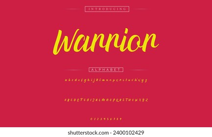 signature Font Calligraphy Logotype Script Brush Font Type Font lettering handwritten