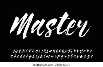 signature Font Calligraphy Logotype Script Brush Font Type Font lettering handwritten