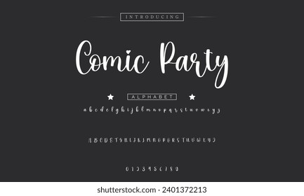 signature Font Calligraphy Logotype Script Brush Font Type Font lettering handwritten