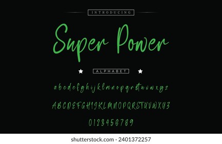 signature Font Calligraphy Logotype Script Brush Font Type Font lettering handwritten