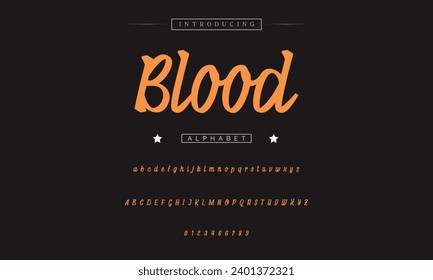 signature Font Calligraphy Logotype Script Brush Font Type Font lettering handwritten