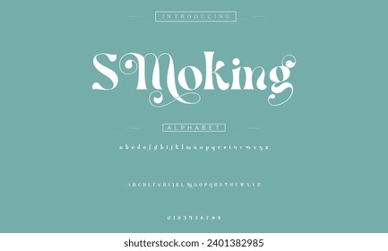 signature Font Calligraphy Logotype Script Brush Font Type Font lettering handwritten