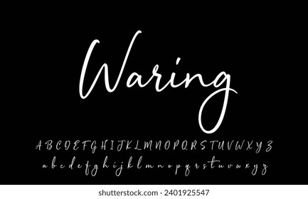 Signature Font Calligraphy Logotype Script Brush Font Type Font lettering handwritten