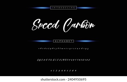 signature Font Calligraphy Logotype Script Brush Font Type Font lettering handwritten