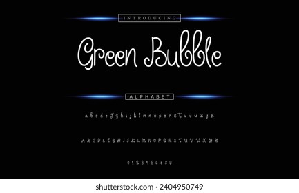 signature Font Calligraphy Logotype Script Brush Font Type Font lettering handwritten