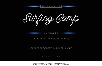 signature Font Calligraphy Logotype Script Brush Font Type Font lettering handwritten