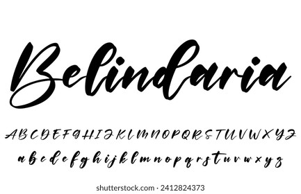 Signature Font Calligraphy Logotype Script Brush Font Type Font lettering handwritten
