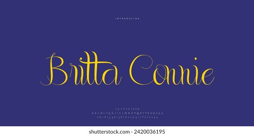 signature Font Calligraphy Logotype Script Brush Font Type Font lettering handwritten	
