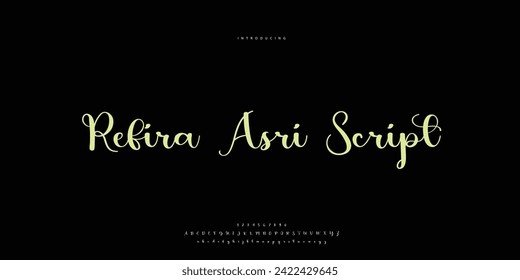 signature Font Calligraphy Logotype Script Brush Font Type Font lettering handwritten	
