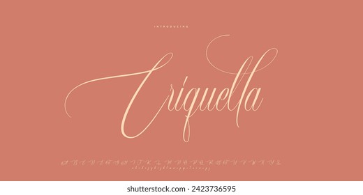 signature Font Calligraphy Logotype Script Brush Font Type Font lettering handwritten	
