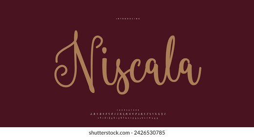 Signature Font Caligraphy Logotype Script Brush Font Type Letras manuscritas
